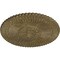 Ekena Millwork Nexus Ceiling Medallion (Fits Canopies up to 2 3/4"), 30"OD x 1 1/4"P, Mississippi Mud Crackle CM30NEMMC - alternate 2